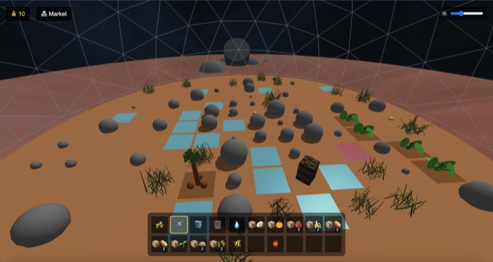 Dome Farm, farming on Mars