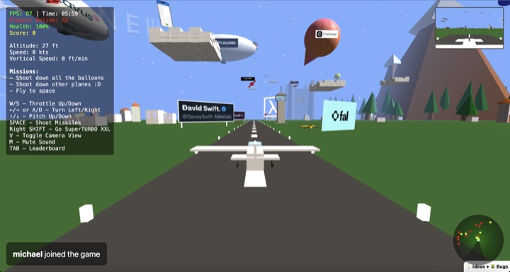 Fly Pieter, the MMO flight sim that started it