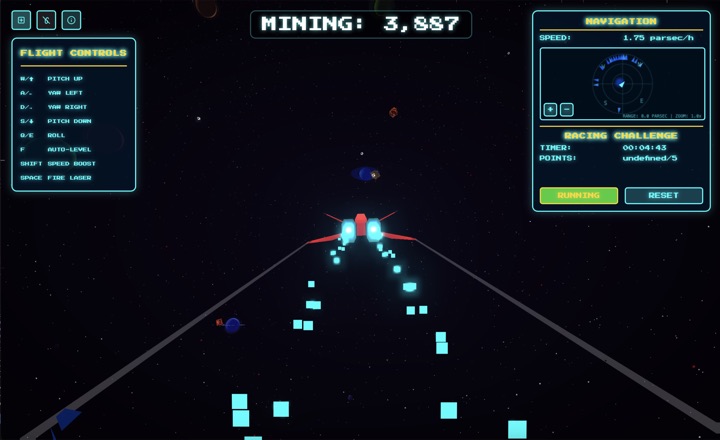 Space Runner, asteroid mining
