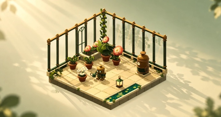 The Last Greenhouse, restore a quiet greenhouse