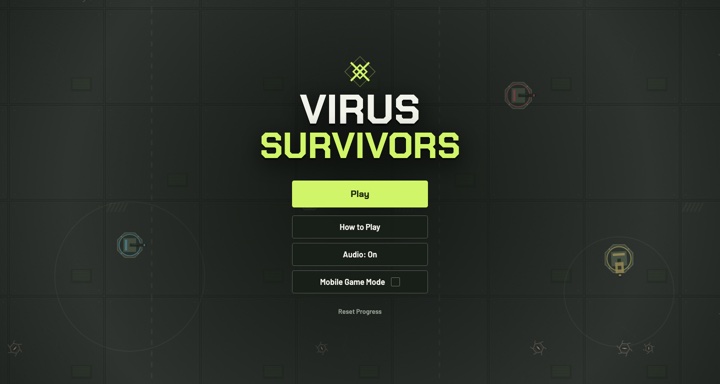 Virus Survivors, shoot, build, survive 24 minutes