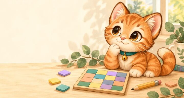 Whiskerdoku, cat logic puzzles, daily